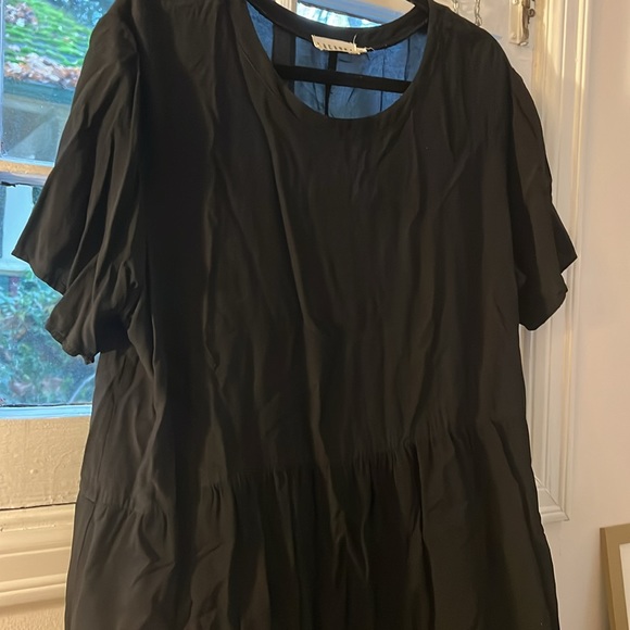 Lacausa Black Silky Dress - Picture 3 of 6